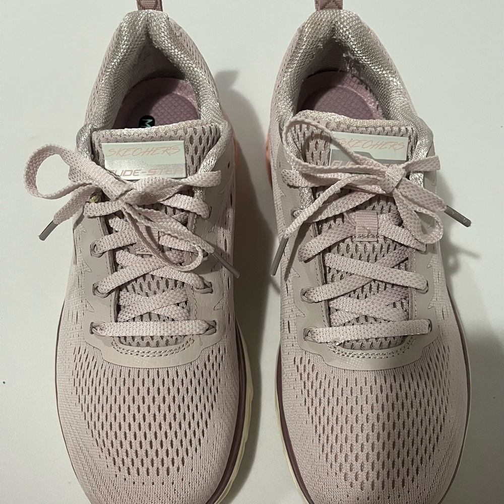 Skechers Women's Pale Pink Athletic Sneakers